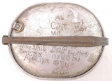 WW1 U.S. Army Mess Kit with Named Engravings and Utencials