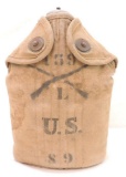 WW1 U.S. Army Canteen with 159th Infantry L Co. Insignia