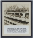 WW1 Heroes From The West Arrive Home aboard the Aquitania Framed Print