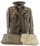 WW2 U.S. Army Transport Corp Uniform with Cap and More