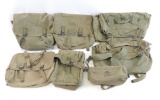 Group of 7 WW2 Field and Medical Packs