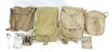 Group of WW1 U.S. Haversacks, Gasmask Bags, and More