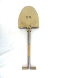 WW1 U.S. Army Field Shovel with Cover