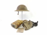 WW1 U.S. Army Helmet and Gasmack