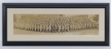 WW1 Review of the 20th Engineers by Secty of War Baker Framed Photograph