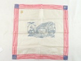 WW1 U.S. Army Remember Me Silk Hankie