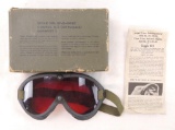 WW2 N-2 Goggles Kit with Lenes