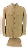 WW1 U.S. Army Lieutenants 53rd Pioneer Infantry Divison Tunic with Pants and Medal