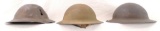 WW1 U.S. Doughboy Helmet's Group of 3