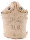 WW1 U.S. Army Canteen with 31st Coast Artillery Division Insignia