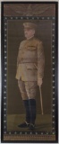 WW1 U.S. Army Framed Painting of General John Pershing