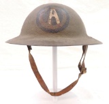 WW1 U.S. 3rd Army Doughboy Helmet with Handpainted Insignia