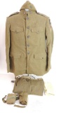 WW1 U.S. 1st National Army Named Engineer Corps Uniform with Enlistment Papers