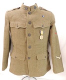 WW1 U.S. 3rd Army Medical Dept. Corporals Tunic with Medal and Patches