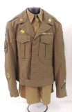 WW2 U.S. Army Signal Corps Uniform with Patches