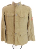 WW1 U.S. Army 42nd Division Signal Corps Tunic with Chef Patch and Others