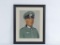 WW2 German Soldier Framed Photograph