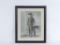 WW2 German Soldier Framed Photograph