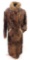 Antique Brown Bear Fur Coat Circa 1800's