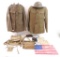 WW1 U.S. Army Infantry Division H Co. Sergeants Grouping Featuring Tunics, Gas Mask, and More