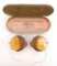 WW1 Era Willsons Service Goggles with Original Tin
