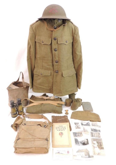 WW1 U.S. Army Named 337th Infantry HQ Corporals Uniform Grouping