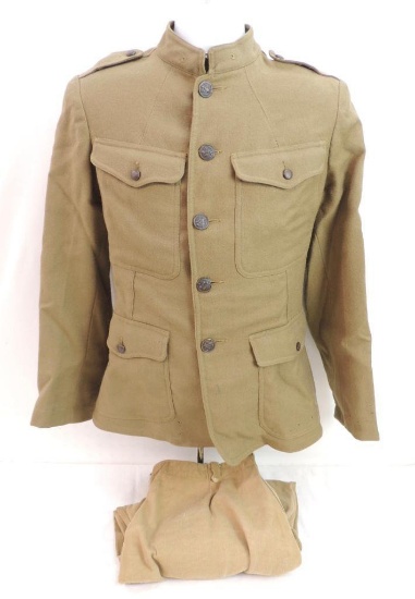 WW1 U.S. Army Doughboy Uniform with Pants
