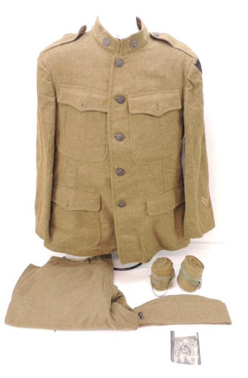 WW1 U.S. Army Communication Engineer Ordance Corps Sergeant 1st Class Uniform