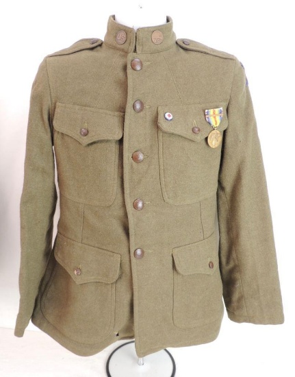 WW1 U.S. 3rd Army Infantry Division C Co. Tunic with Letter