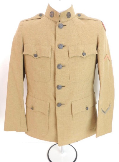 WW1 U.S. Army 11th Quarter Master Division Tunic with Patches