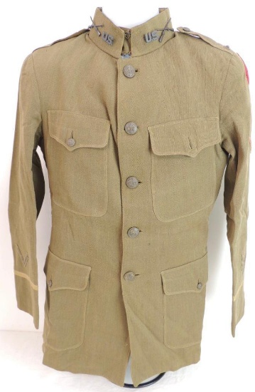 WW1 U.S. Army 1st Lt. Infantry 5th Division Tunic with Patches