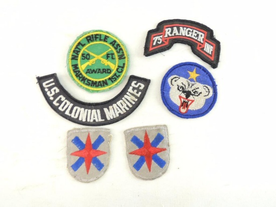 Group of U.S. Army Patches