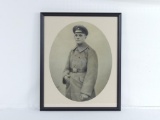 WW2 German Soldier Framed Photograph