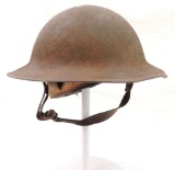 WW1 U.S. Army 89th Division Doughboy Helmet with Double Sided Insignia