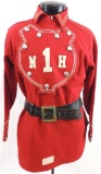 The 4th Volunteer Company Cheshire NH Fire Fighter Uniform with Leather Belt