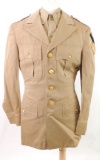 WW1/2 Era U.S. Army 311th Infantry Cavalry Division Officers Jacket and Shirt with Patches