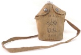 WW1 U.S. Army Canteen with 5th Balloon Signal Corps Division Insignia