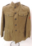 WW1 U.S. Army 6th Amm. & Supply Trains Division Tunic with Patches