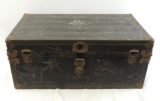 WW1 ID'd U.S. Army 55th Infantry HQ Division Trunk with Full Uniform
