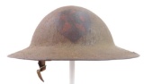 WW1 U.S. 2nd Division Doughboy Named Helmet with Insignia