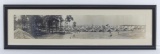 WW1 Co A 136th Machine Gun Battalion Camp Sheridan Framed Photograph