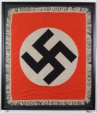 WW2 German Swastika Framed Banner