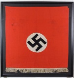 WW2 German Swastika Framed Banner