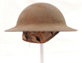 WW1 U.S. 28th Division Doughboy Helmet with Handpainted Insignia