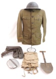 WW1 U.S. Army Officers Uniform Grouping