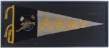 WW1 Army Framed Pennant