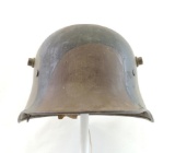 WW1 German M1916 Helmet with Handpainted Camoflage