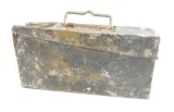 WW2 German Battle Dug M34/42 Ammunition Box with COA