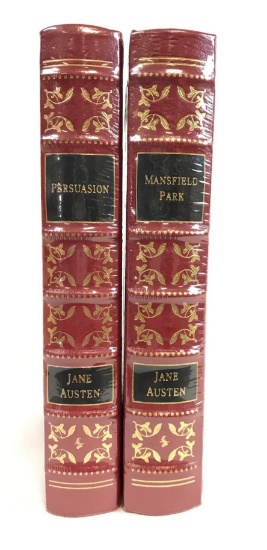 The Easton Press 2 hardcover novels by Jane Austen