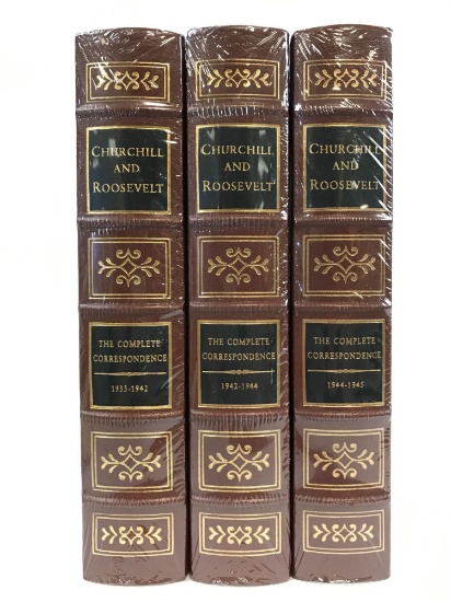 The Easton Press Churchill and Roosevelt Set